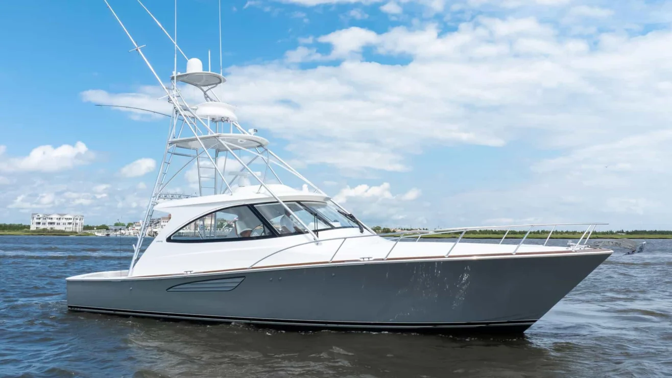 TOUCH OF GREY, 2021 Viking 48 Sport Tower