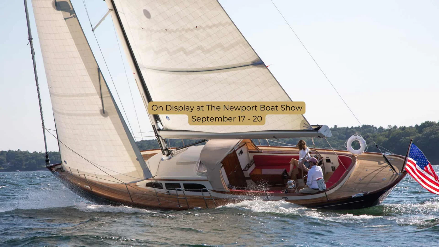 2024 Artisan Boatworks Stephens Waring 39, port side view sailing.