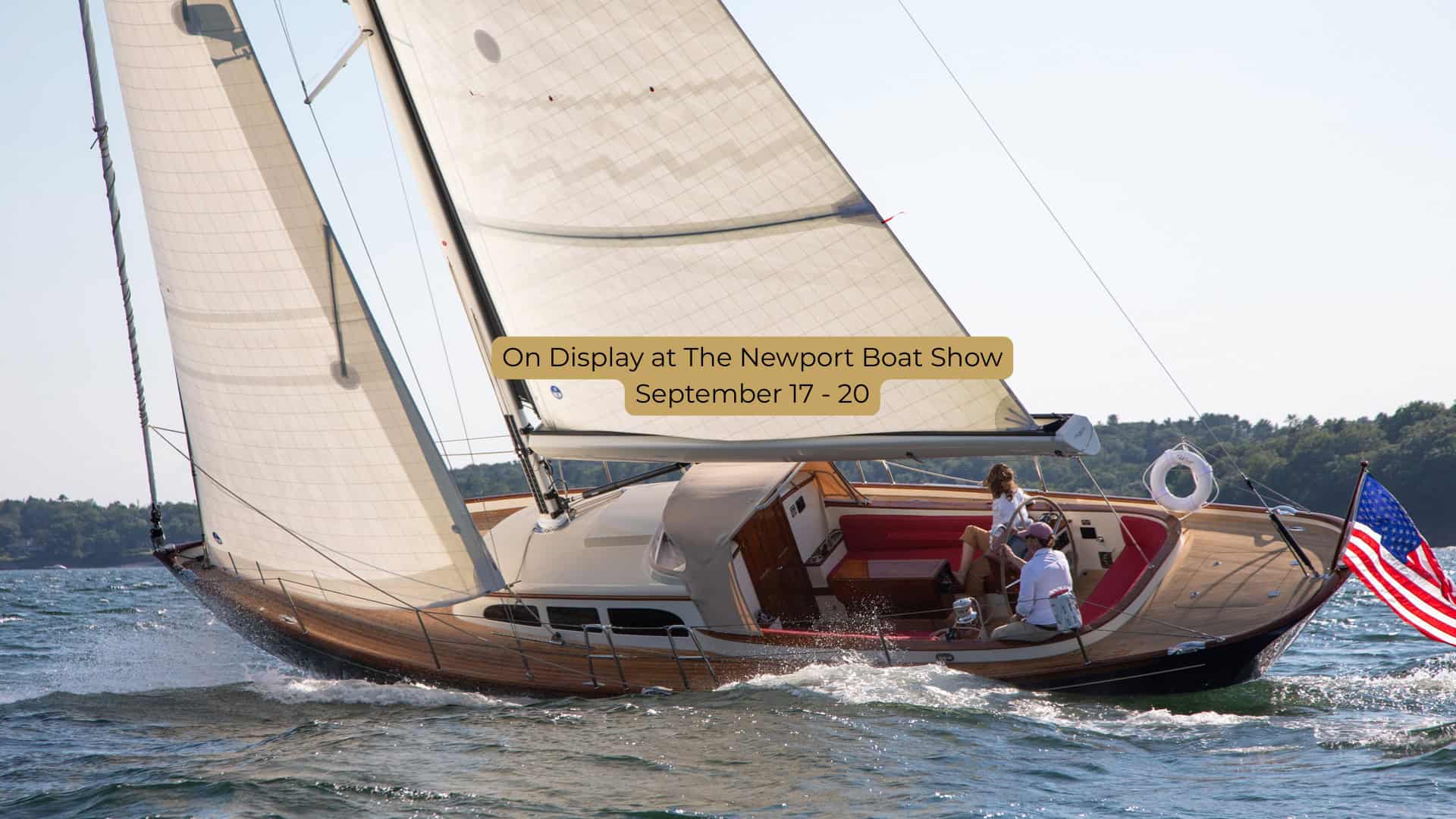 2024 Artisan Boatworks Stephens Waring 39, port side view sailing.