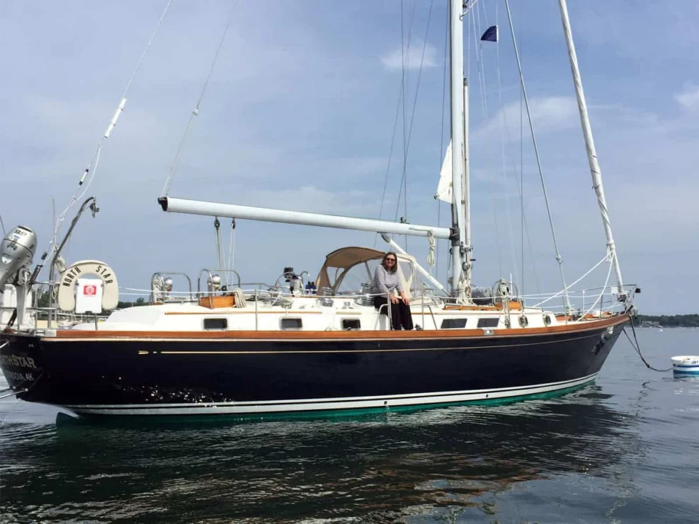 Bristol 47.7 North Star aft starboard quarter view