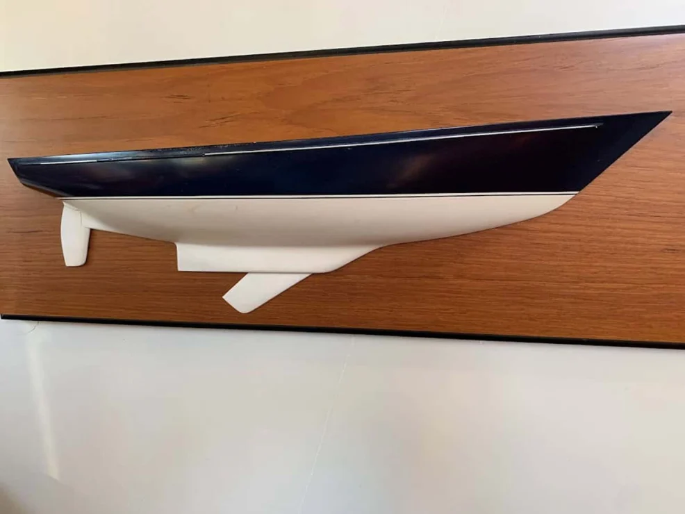 1987 Little Harbor 53 hull design.