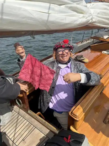 Viola Fife 42 sailors on board.