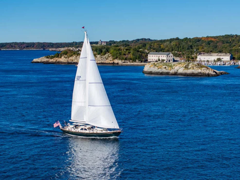 Lyman Morse 63 for sale, reaching home.
