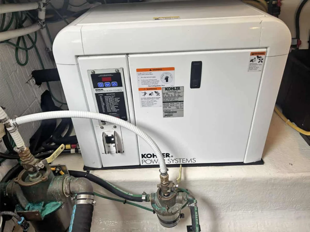 2010 Back Cove 33, generator.