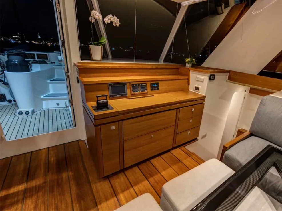 2014 Gunboat 60 for sale - navigation station.