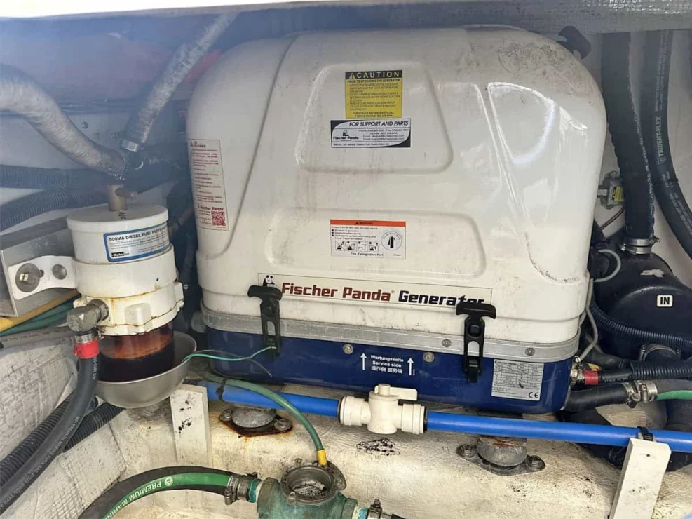Image of 2016 Back Cove 30 REVERIE with view of generator.