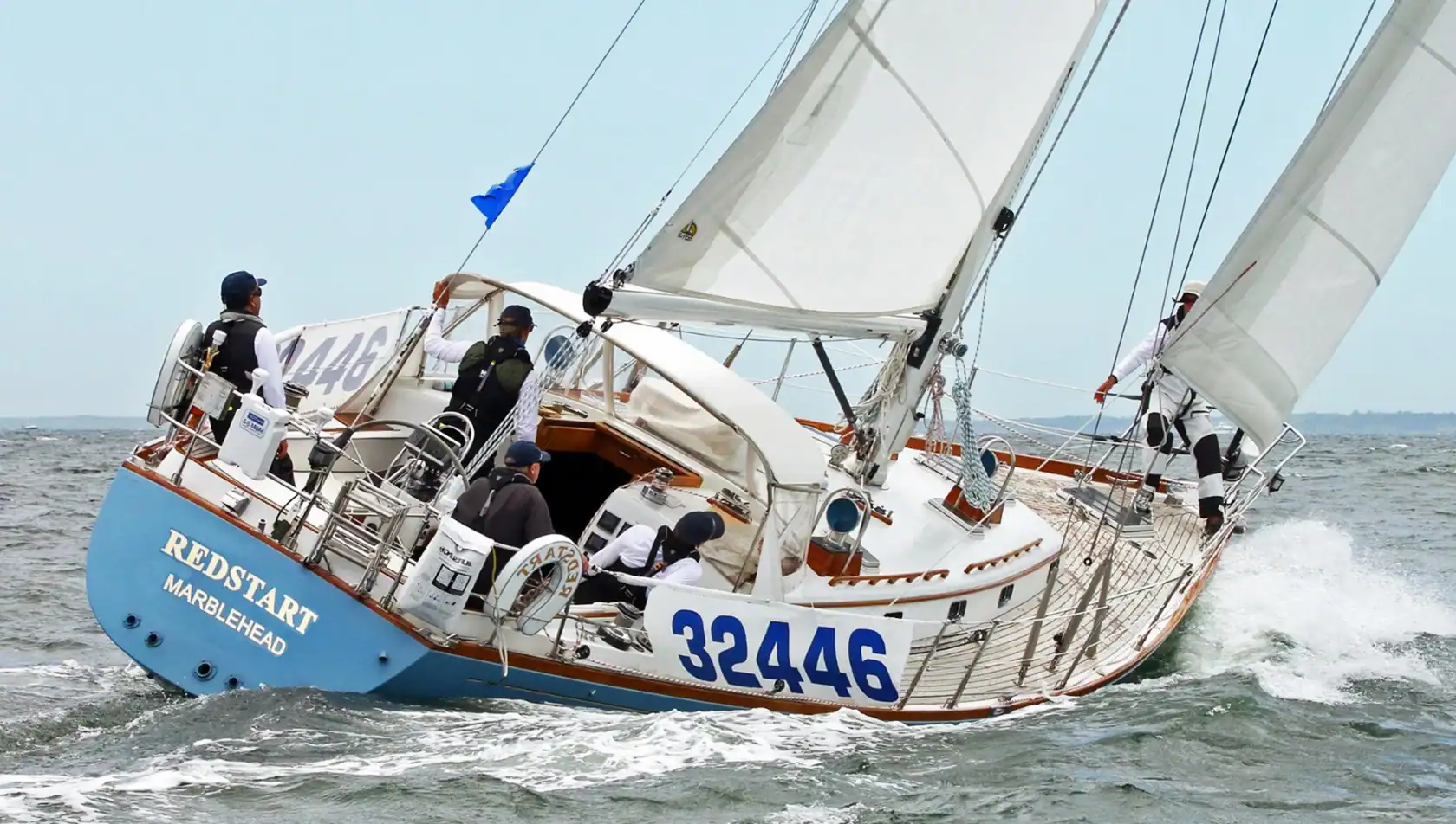 Little Harbor 44 sailing yacht.