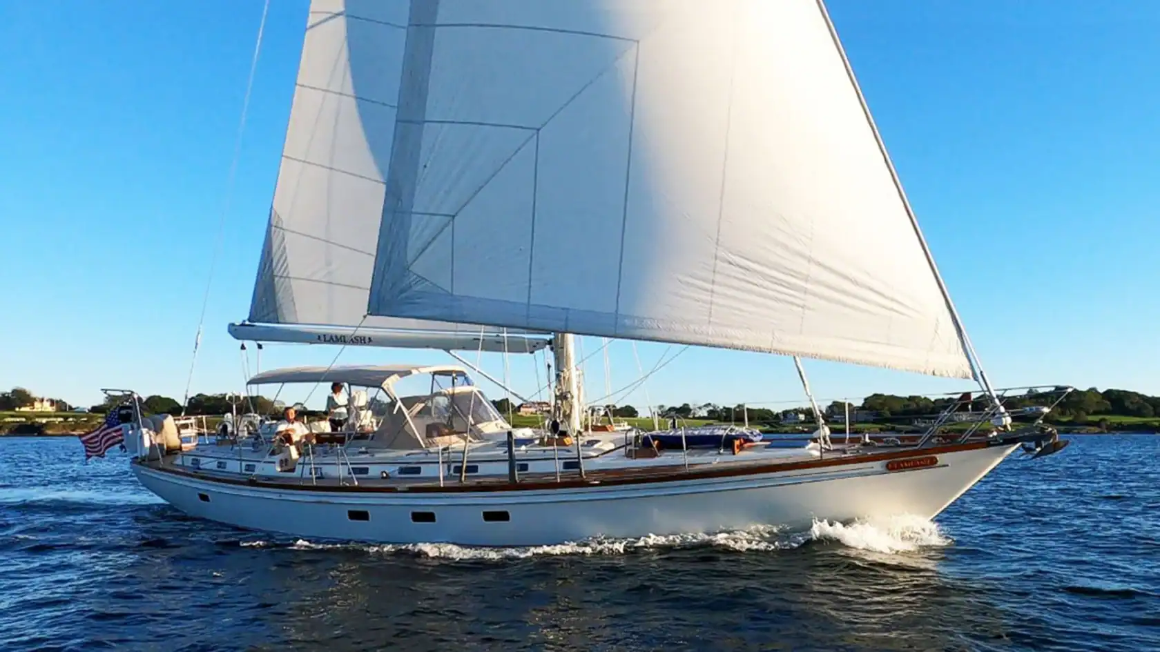 Little Harbor 59 sailing yacht.