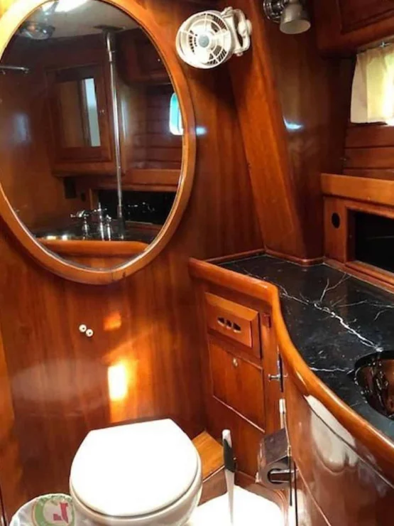 1994 Bristol Custom 57, owners head.