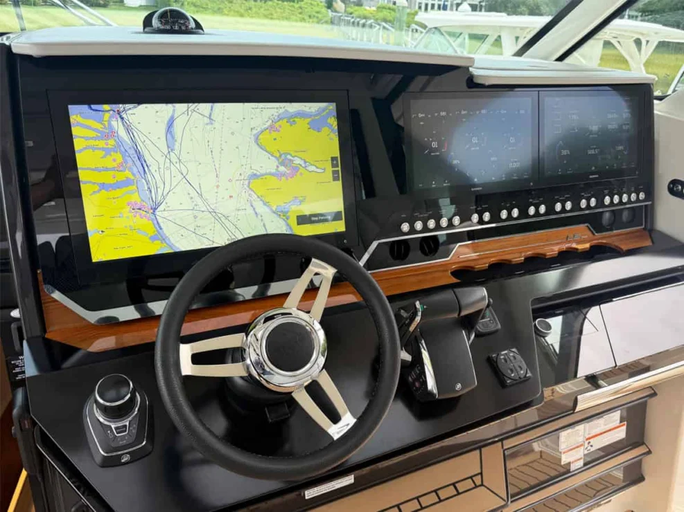 2022 Tiara 48LS, instruments.