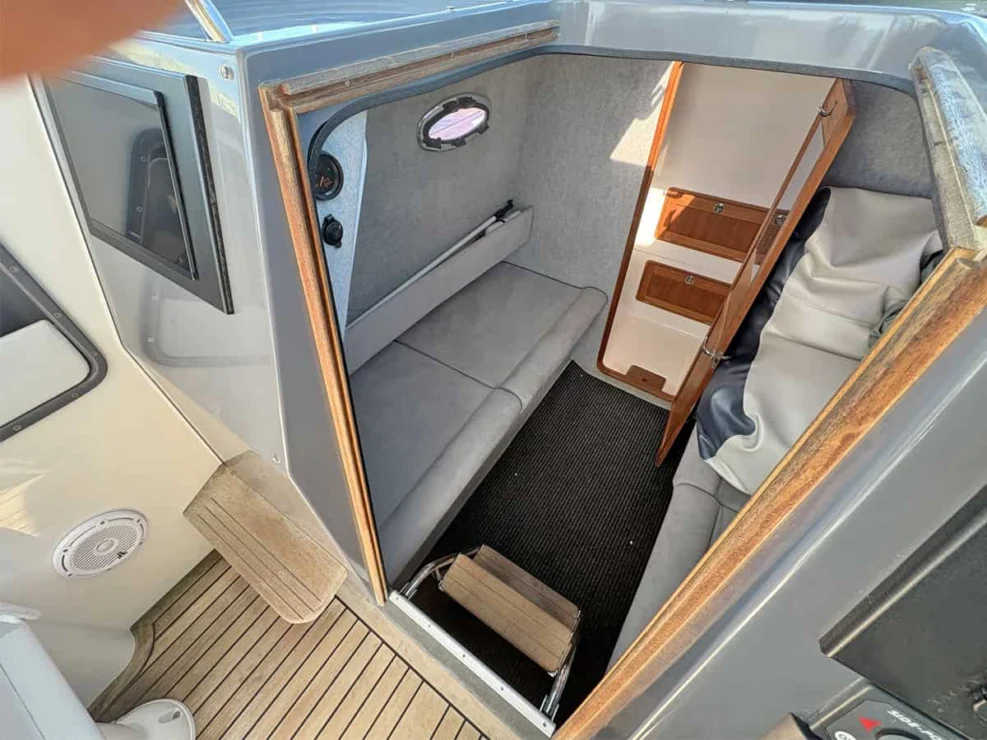 2011 Protector Tauranga 41 view below from companionway.