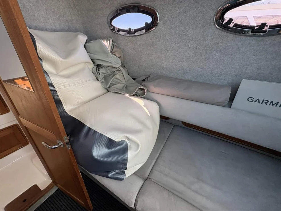 2011 Protector Tauranga 41 starboard bunk forward.